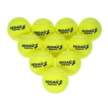10 шт./пакет теннисный мяч Обучение Практика высокой эластичностью обучение прочный теннисный мяч обучение мячи для начинающих конкуренции