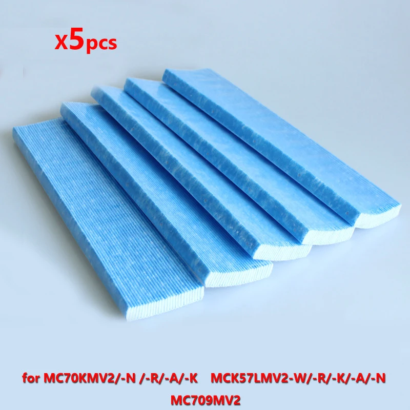 5 Pack Air Purifier Filter For DaiKin MC70KMV2 And MCK57LMV2 Series Replacement