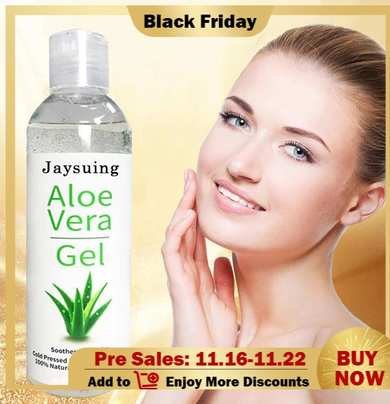 

99% Natural Aloe Vera Gel Face Creams Moisturizer Anti Wrinkle Anti Aging Acne Treatment Gel for Skin Repairing Beauty Products