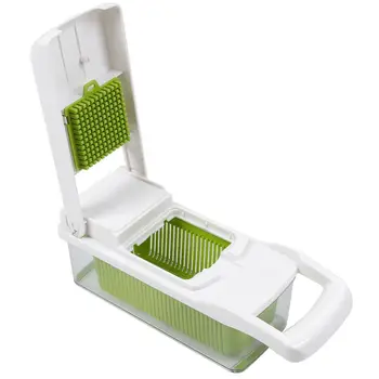 

7 in 1 Vegetable Cutter with Steel Blade Mandoline Slicer Potato Peeler Carrot Cheese Grater Vegetable Slicer Kitchen Accessorie