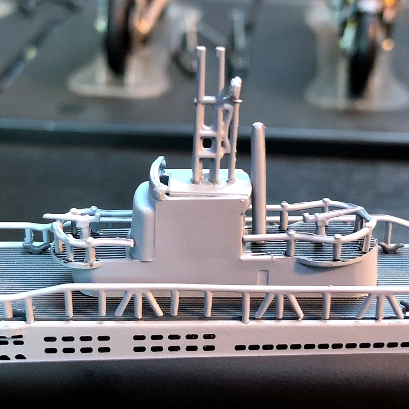 1:350 пропорции смолы модель сборки игрушки Морской корпус США подводная лодка сплав модель подводной лодки витрина с игрушками