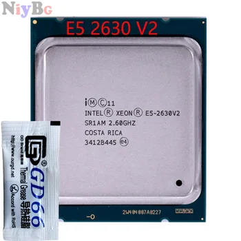 

100% normal work Intel Xeon E5 2630 V2 server processor SR1AM 2.6GHz six-core 15M LGA2011 E5-2630 V2 CPU