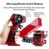44CM Large Free Lift RC Heavy Dump Truck 45° Turning Cool Light Sound Exquisite Body Electric Remote Control Engineering Vehicle 4