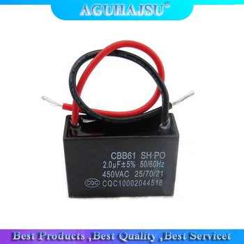

CBB61 1UF 1.2UF 1.5UF 2UF 2.5UF 3UF 3.5UF 4UF 4.5UF starting capacitance AC Fan Capacitor igmopnrq 450V CBB Motor Run Capacitor