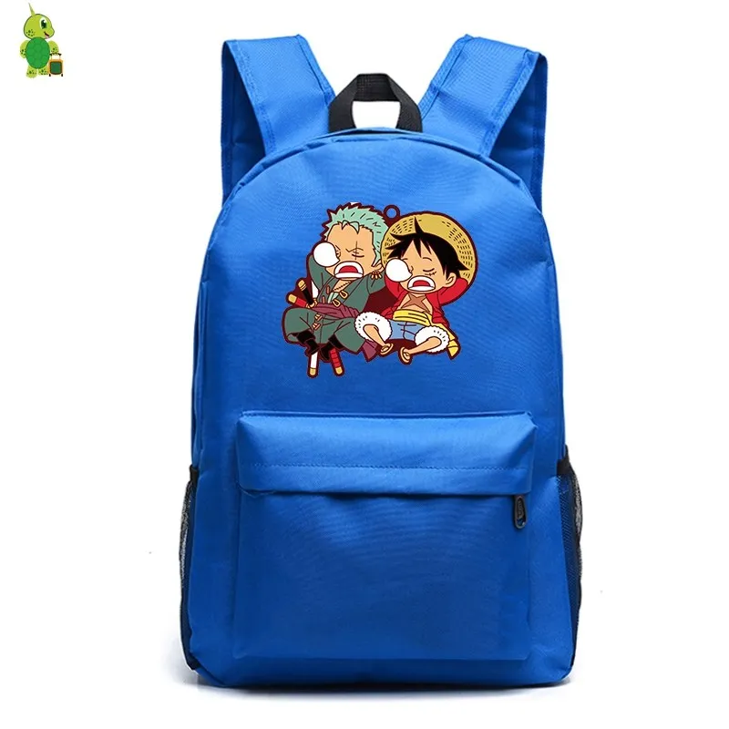 Аниме one piece Луффи рюкзак школьные сумки для подростков девочек мальчиков Mochila Feminina рюкзак мужской походный рюкзак для ноутбука