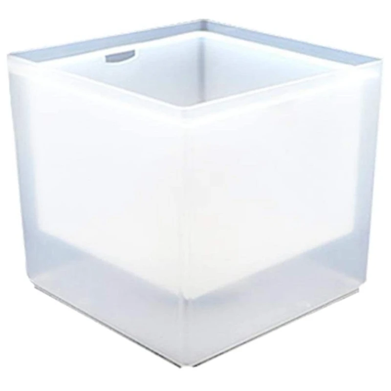Light-Up LED Wine Bucket Battery Operated Multi Color Changing Lights 5L Cooler Square Drink for Party Bar | Дом и сад