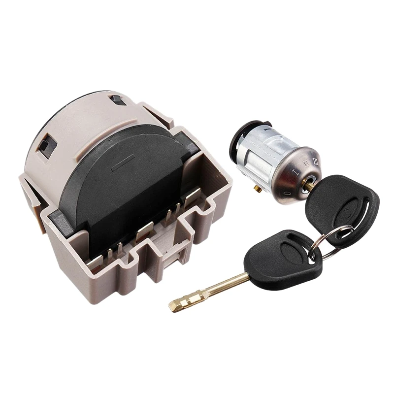 

Car Ignition Switch Lock Cylinder with 2 Keys for Ford Focus MK1 Transit Connect 1998-2013 1022184 1677531
