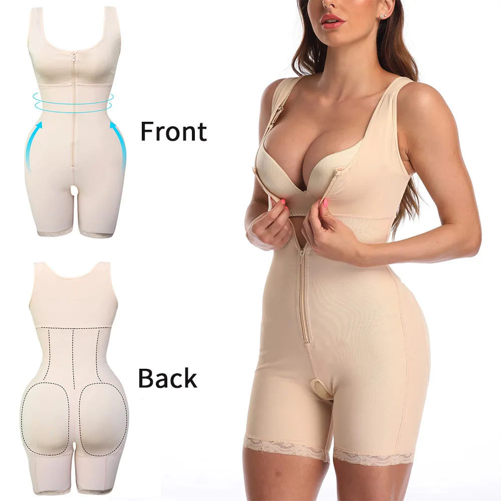 

Full Body Shaper Women Plus Size 6XL Overbust Waist Trainer Tummy Slim Control Panies Bum Lift Bodysuit Shapewear Underwear New