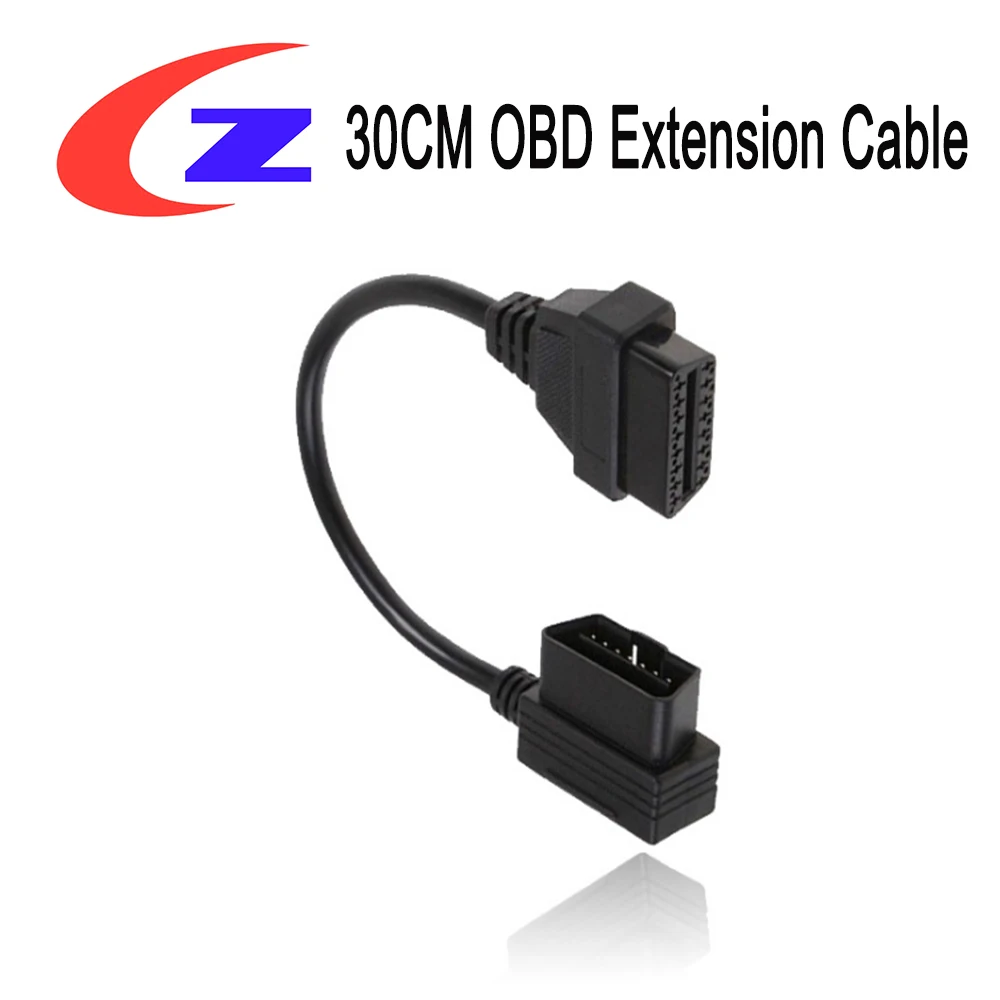 Cavo Prolunga OBD2 1.5m - Maschio/Femmina, Nylon, Per Scanner Auto