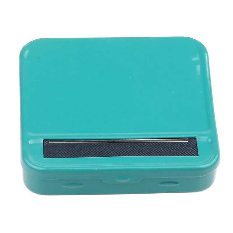 Metallic Automatic Tobacco Rolling Machine Box - Multi-Colored Cigarette Maker