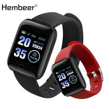 Hembeer D13 фитнес-часы, умные часы, пульсометр, монитор артериального давления для ios Android Iphone phone