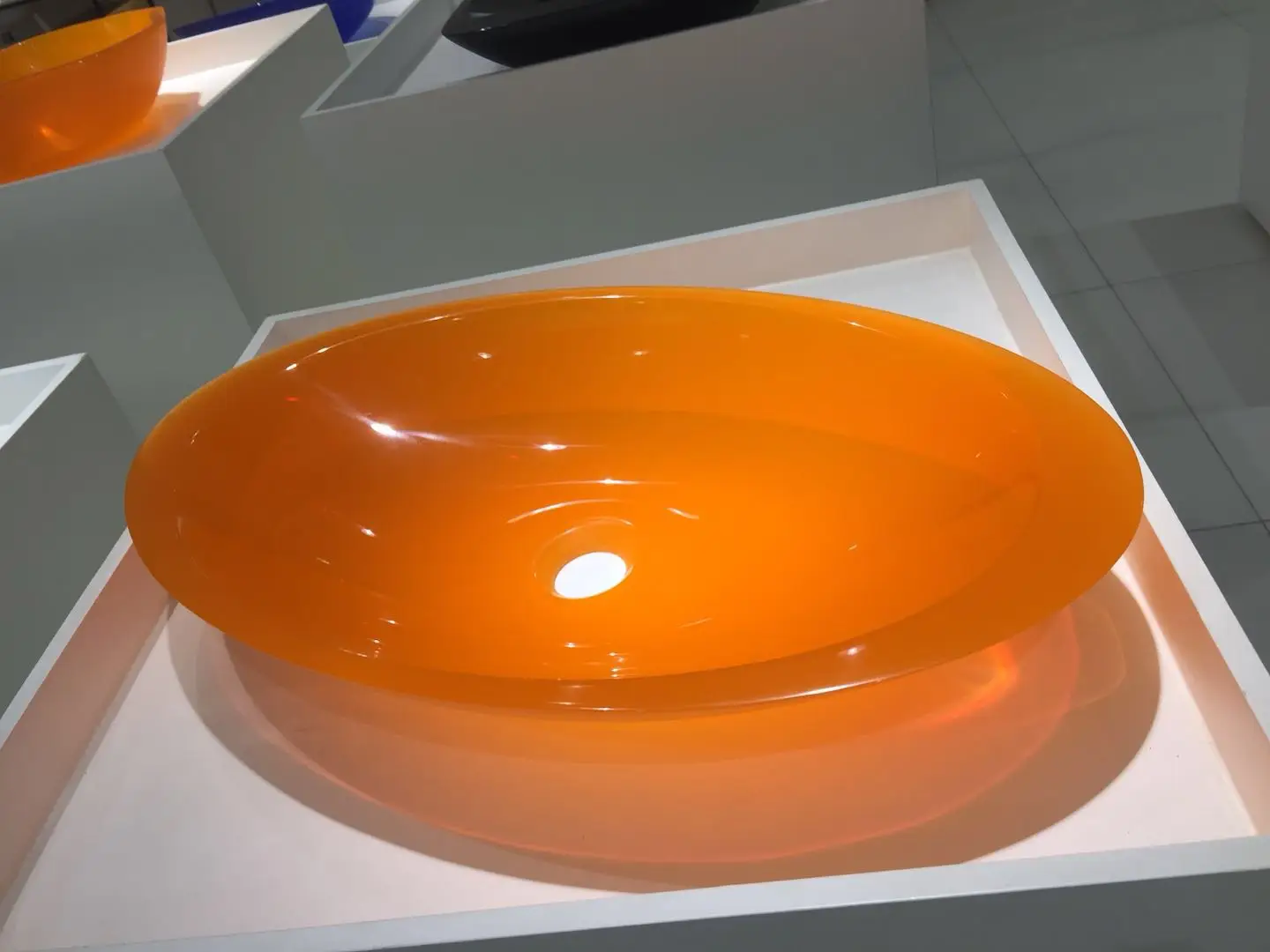 All New Colourful Resin Acrylic HAND WASHBASIN Vanity Sink COUNTER TOP Oval Vessel 2020 | Обустройство дома