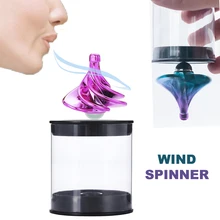 Виндспин удар гироскопа антистресс спиннинг топ для детей Настольный Спиннер новинка образования игрушки для детей декомпрессии Рождественский подарок