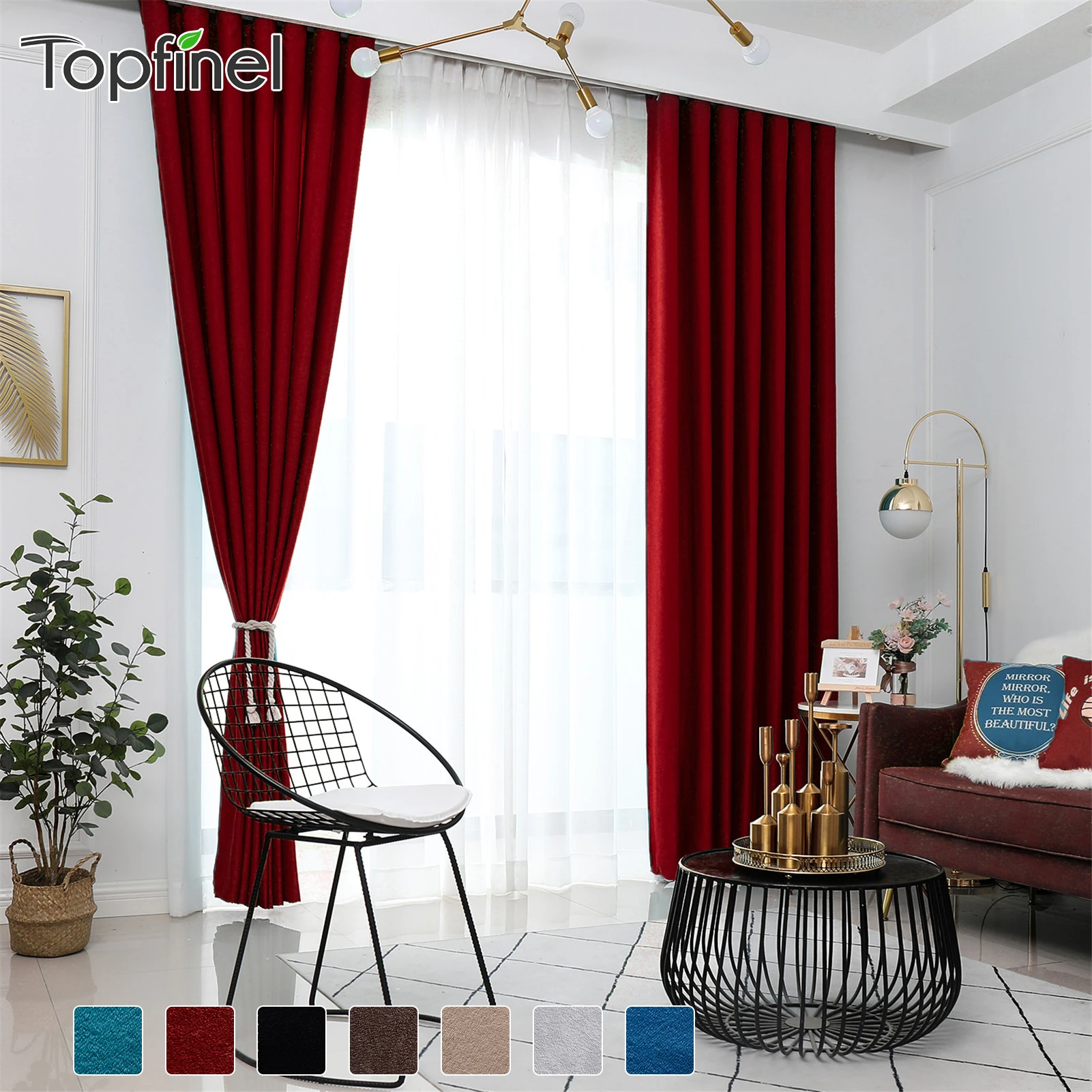 Pianura Velluto Di Cotone Tende Per Soggiorno Camera Da Letto Porta Pannello Della Finestra Tenda Di Mancanza Di Corrente Tende Bordeaux Grigio Caff Nero Marrone Curtains For Blackout Curtainscurtains For Living Room Aliexpress