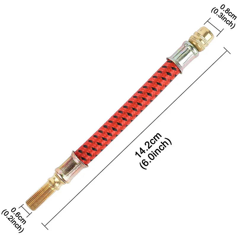 Tyre Valve Extension Adaptor Xiaomi Mijia M365 Tire Inflator Electric Scooter Air Pump Extended Nozzle Scooter Accessories