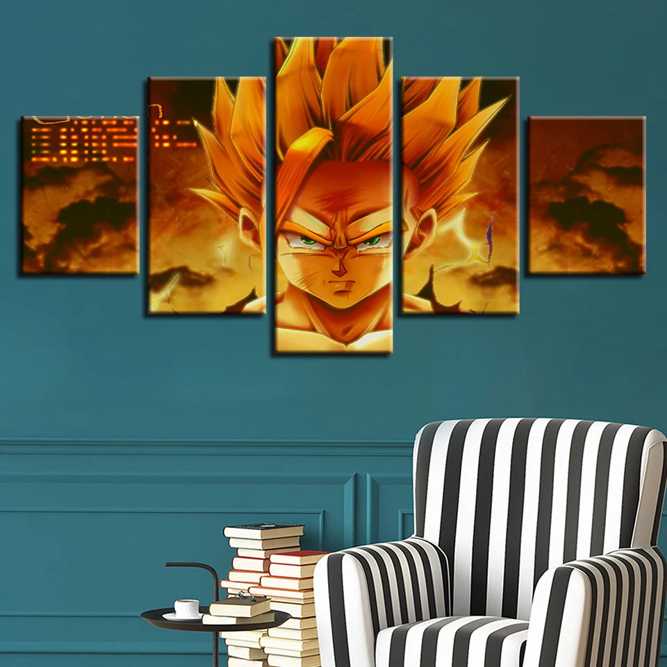 

Anime Wounded Hateful Ninja Canvas HD Prints Posters Home Decor Wall Art Pictures 5 Pieces Art Paintings No Frame