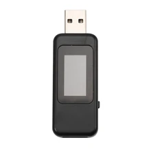 KEWEISI DC USB тестер тока 4-30 в измеритель напряжения синхронизации Амперметр цифровой монитор отключение индикатор питания зарядное устройство