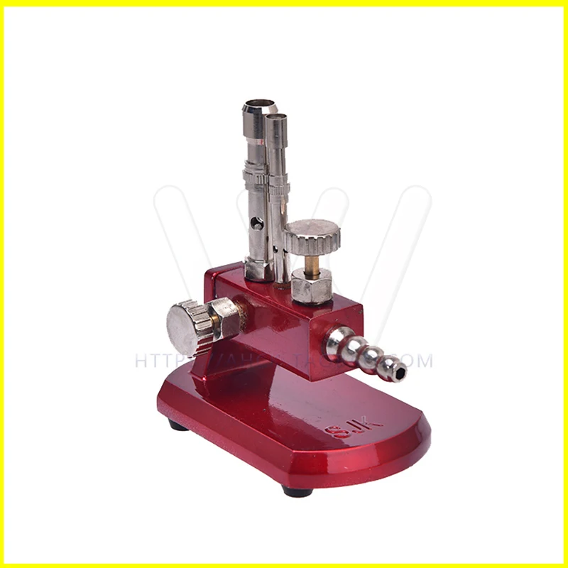 Micro Gas Propane Light Bunsen Burner Double Tube Rotatable Dental Lab Equipment (1)