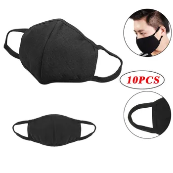 

10PCS Face Cover Breathable Cycling Motorcycle Head Scarf Neck Warmer Face Mask Adjustive Comfortable Earloop Mouth Mask