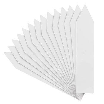 

500 Pcs Reusable Pvc Plant Tag Label Tree Fruit Seedling Garden Flowerpot Plastic Label Sign Sorting Tool