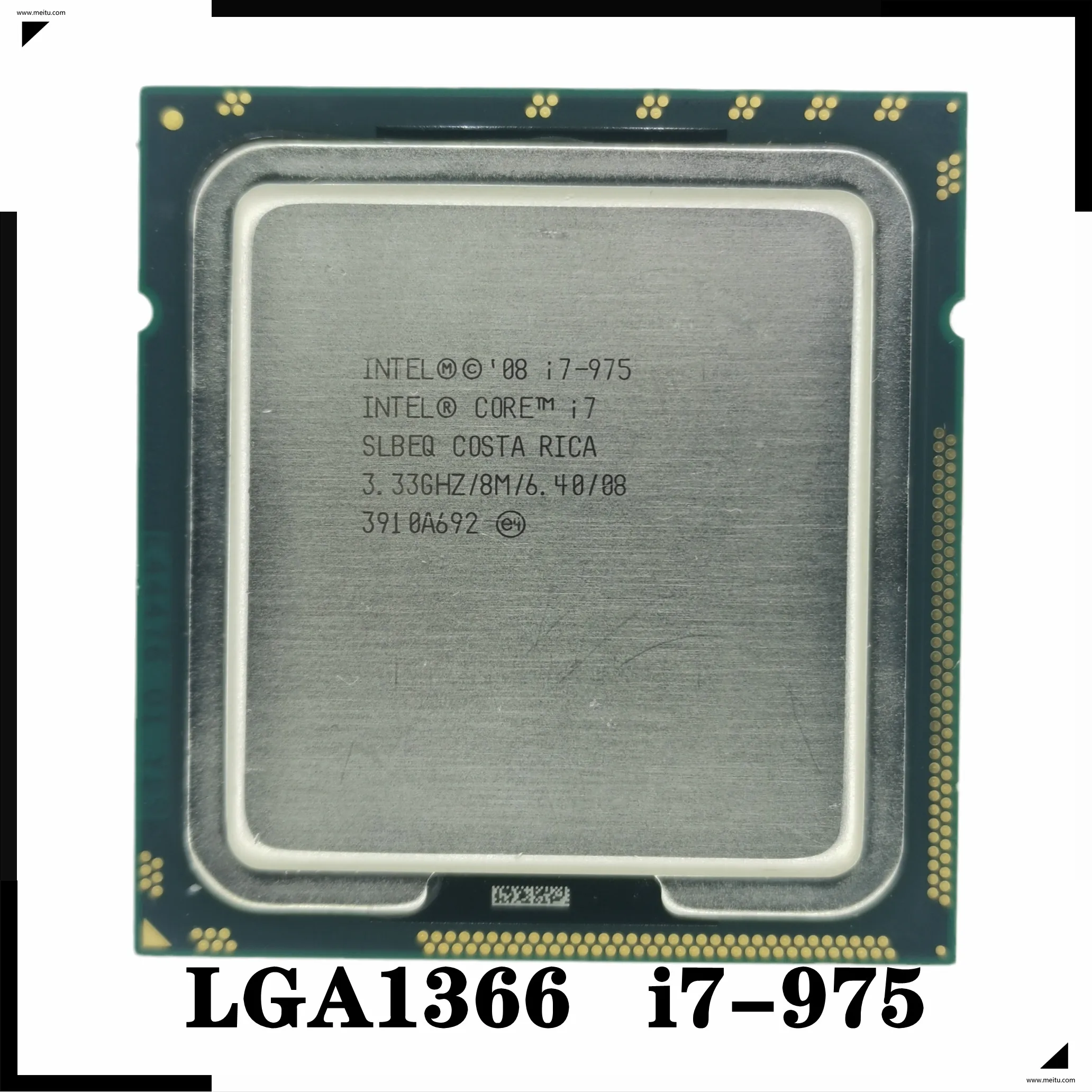 Desktop CPU Core i7-975 Processor I7 975 cpu LGA1366 100% working properly | Компьютеры и офис