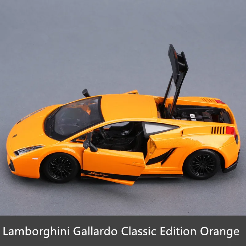 Bburago 1:24 Lamborghini Модель автомобиля высокая имитация литья металла детская игрушка бойфренд подарок моделирование сплав автомобиль коллекция - Цвет: Lamborghini
