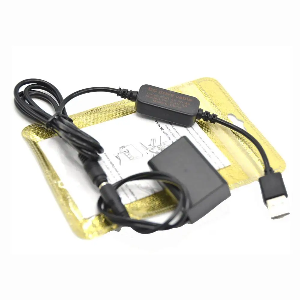 Power bank 5V USB cable+DMW-DCC6 DMW-BMB9 dummy battery for Panasonic Lumix DMC-FZ45 FZ47 FZ48 FZ60 FZ70 FZ72 FZ100 FZ150 Camera