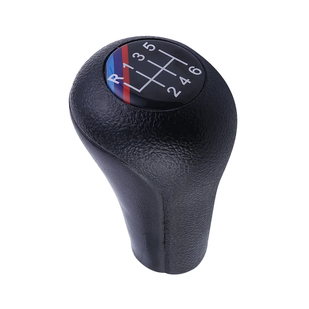 CARPRIE Gear Shift Knob Lever 5/6 Speed For 1 3 5 6 Series E30 E32 E34 e36 E38 Gear Lever Knob Leather Engranaje a6 - Название цвета: D