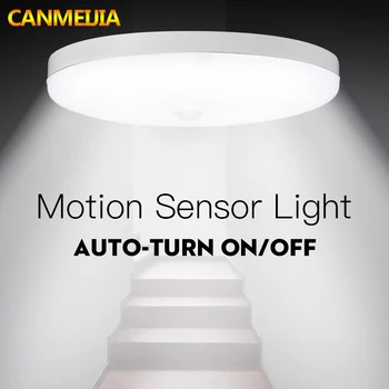 

LED Ceiling Lights 12W 18W Modern Smart PIR Motion Sensor Ceiling Lamp Light 220V Energy Saving Lighting for Home Hallway Gate