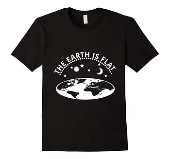 

Question What You Think You Know.. Flat Earth Printed T-Shirt Men'S Short Sleeve O-Neck T-Shirts Summer Stree Twear