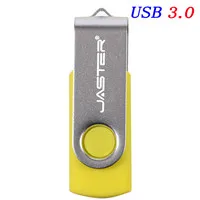 JASTER USB3.0 поворотный usb-накопитель флэш-накопитель 256 ГБ 128 Гб 64 ГБ 32 ГБ 16 ГБ 8 ГБ 4 ГБ Флешка высокого качества ручка-накопитель - Цвет: E