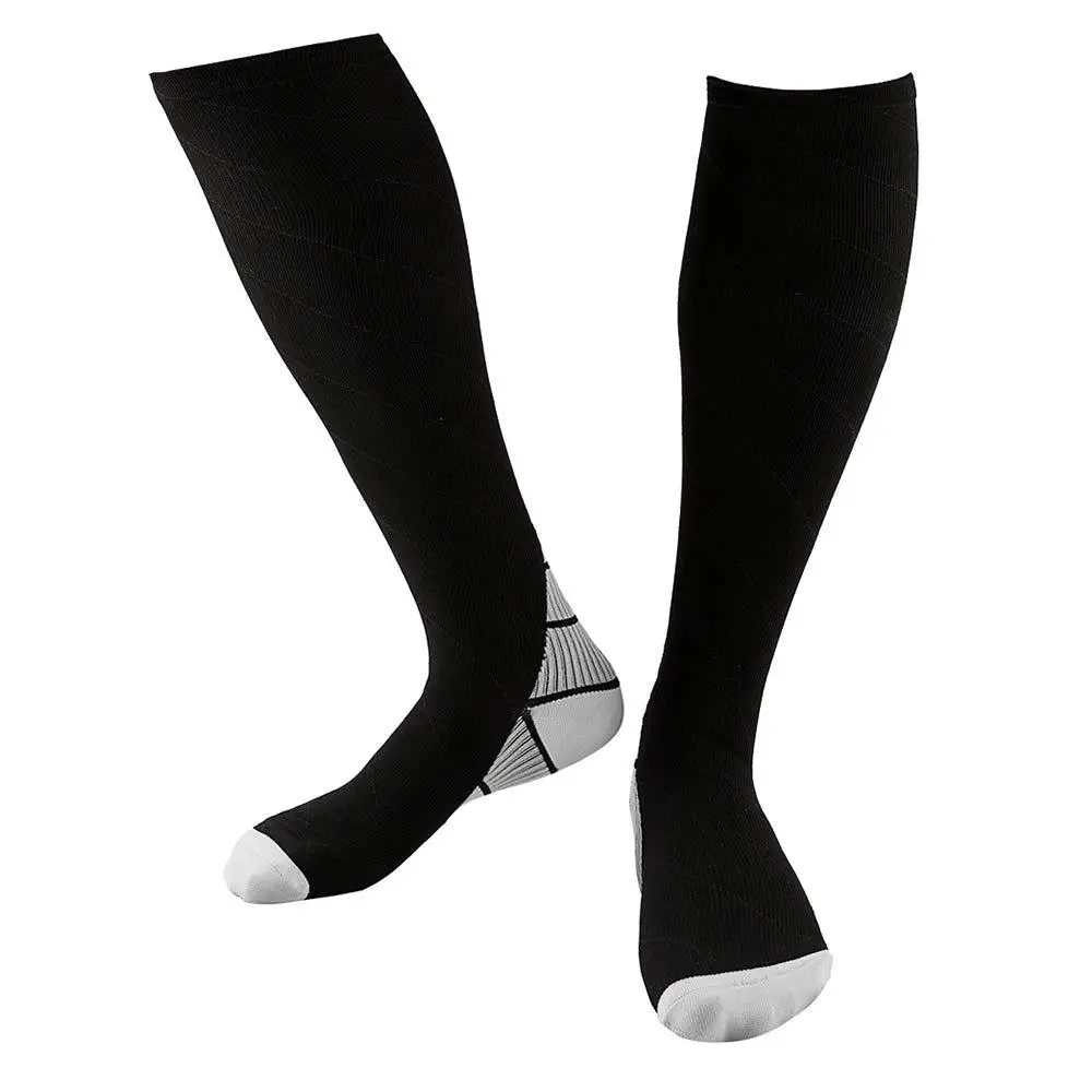 Хоббилайн унисекс спортивные уличные компрессионные высокие эластичные носки