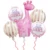 4D Прозрачный Baby Girl/Boy Bear Bubble Ball Birthday Party Синий/Розовый Воздушный Шар Baby Shower Gender Reveal Decor DIY Подарочные принадлежности