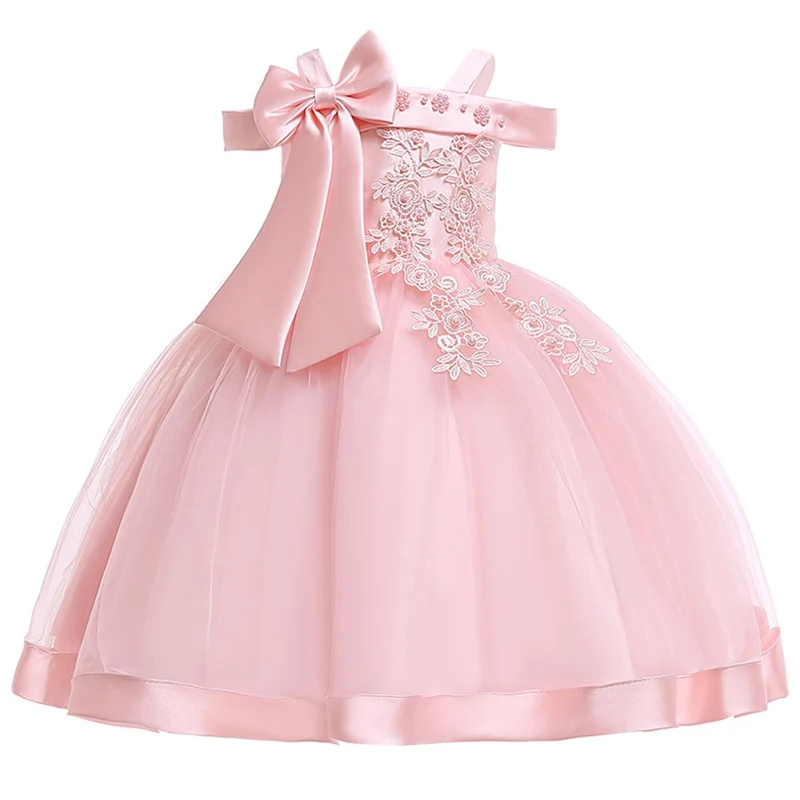Детское платье-пачка принцессы на День рождения; праздничное платье для девочек; кружевное детское платье подружки невесты; элегантное платье для девочек; одежда для маленьких девочек - Цвет: as images16
