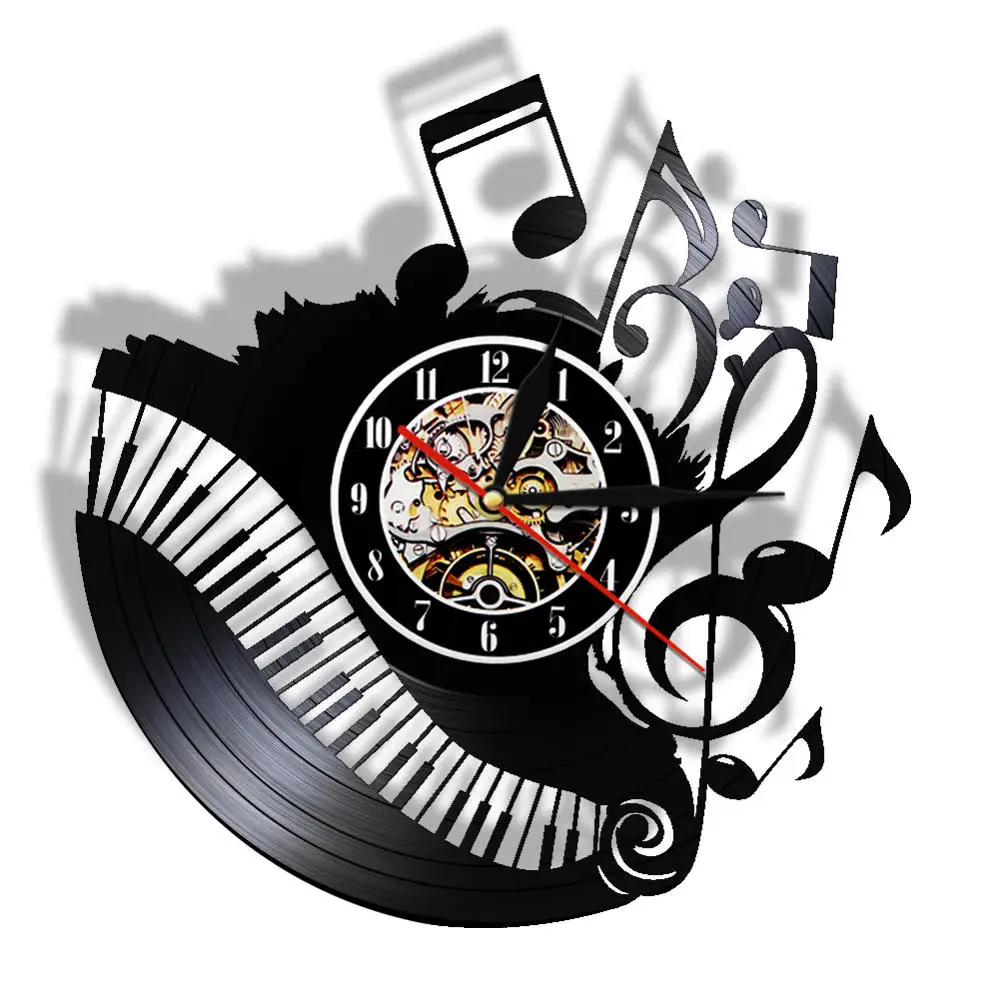Personalized Time for Music WALL CLOCK Teacher Classroom Band Instrument  GIFT 