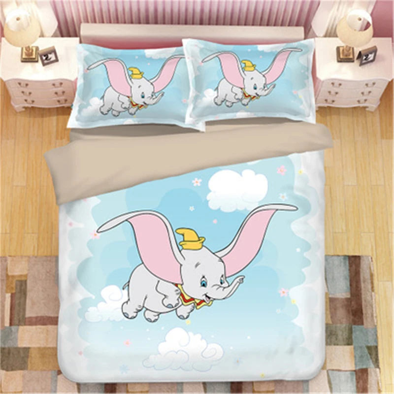 Fitted Sheet Dumbo Sheet Set Quilt Covers Dumbo Cot Bedding Asda
