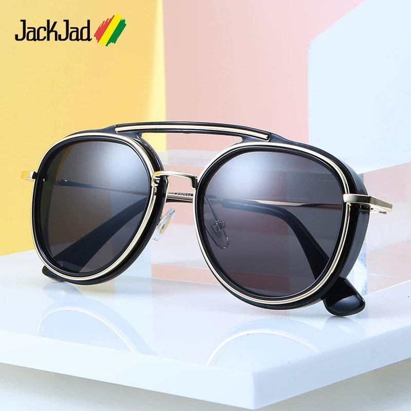 

JackJad 2020 Fashion SPACECRAFT Style SteamPunk Punk Sunglasses Cool Women Vintage Brand Design Sun Glasses Oculos De Sol 2110