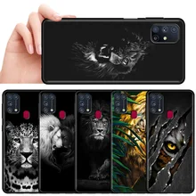 

King Tiger Lion Cool Mobile Phone Case For Samsung Galaxy A50 A70 A10 A30 A20e A20s A40 A10e M51 M31 M31s M30s M11 Back Cover