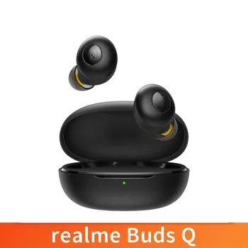 

New Realme Buds Q Wireless Earphones Bluetooth TWS 400mA Battery Charger Box Bluetooth 5.0 For Realme X2 Pro X50 Pro 6 6i