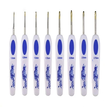 

Set of 16 Crochet Hook Set Smooth Knitting Needles with PU Case New Classical Style Crochet Hook Set Knitting Needles hot
