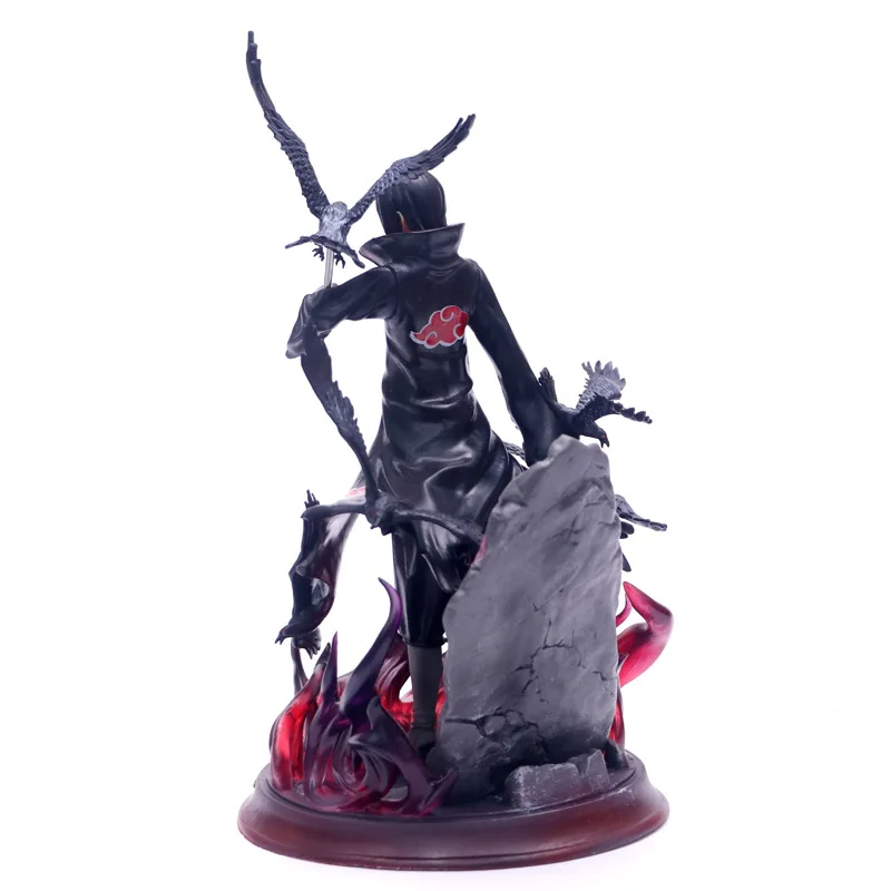 Аниме Наруто Akatsuki косплей реквизит мультфильм Учиха Итачи ручной работы модель украшения Хэллоуин реквизит