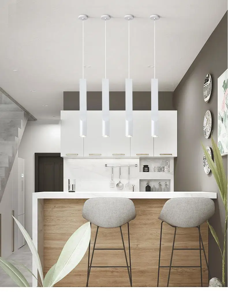 Современный светодиодный подвесной светильник, прикроватная тумбочка для спальни, минималистичный подвесной светильник, креативный Железный художественный декор, чердак, индивидуальная Подвесная лампа, блеск