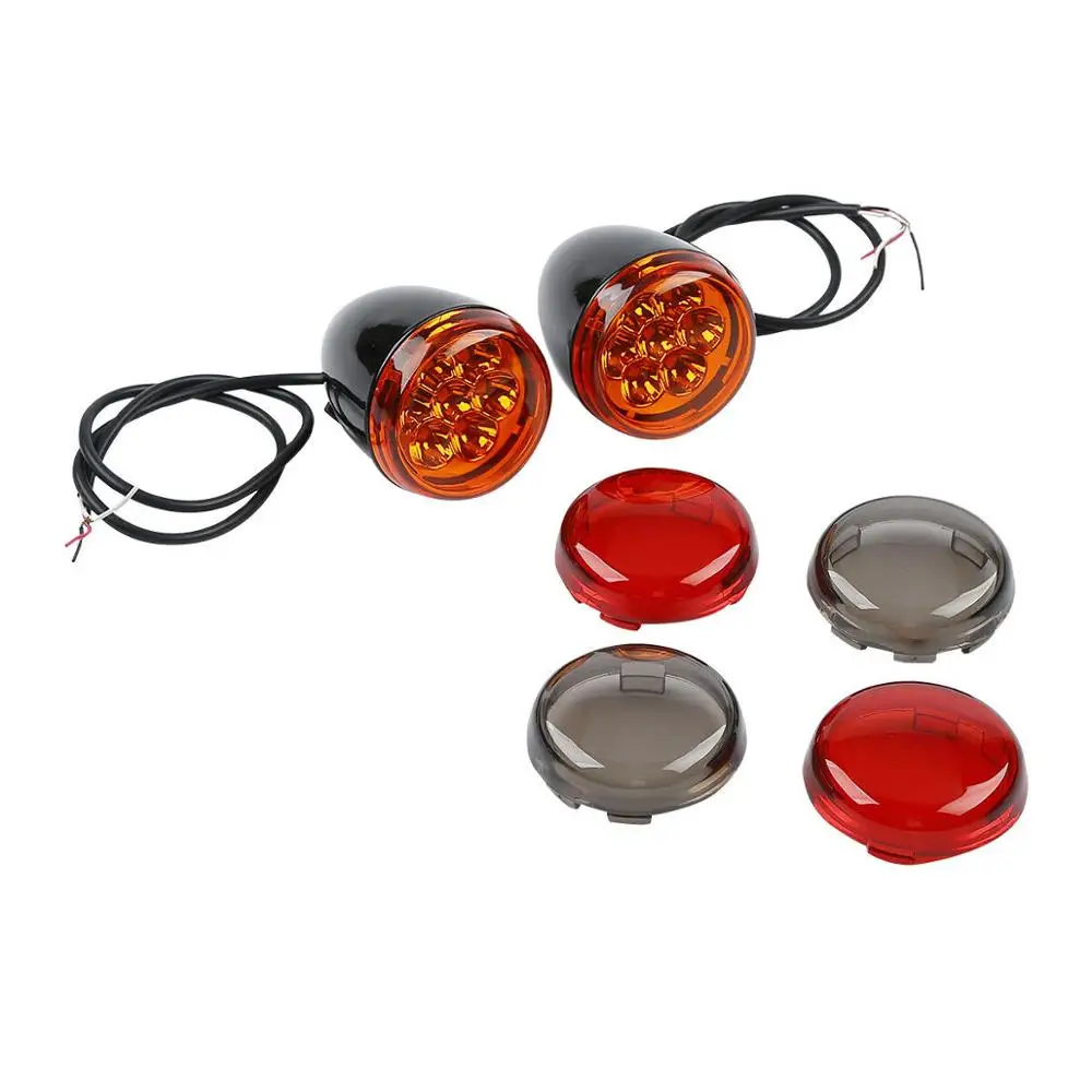 Мотоцикл Поворотники передние светодиодный свет для Harley Sportster XL 883 1200 1992 2016 1993 1994