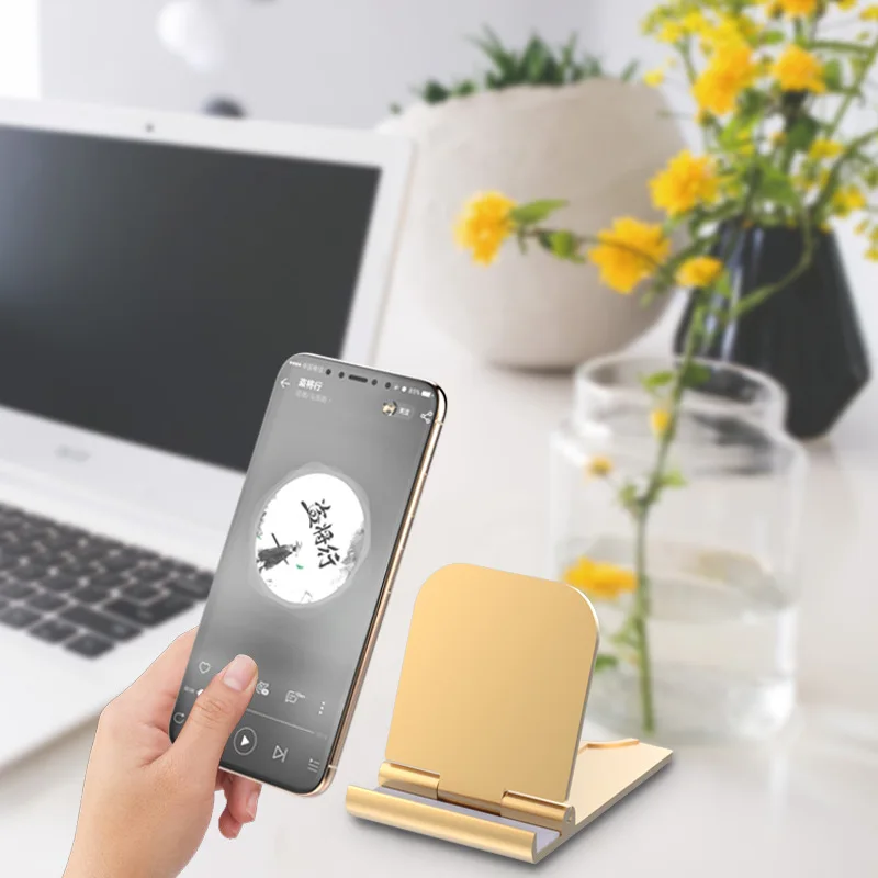 HOT Lipat Ponsel Meja Berdiri Meja Stand Pemegang Telepon Ponsel Tablet Ring Holder untuk Smart Ponsel Tablet untuk Xiaomi huawei