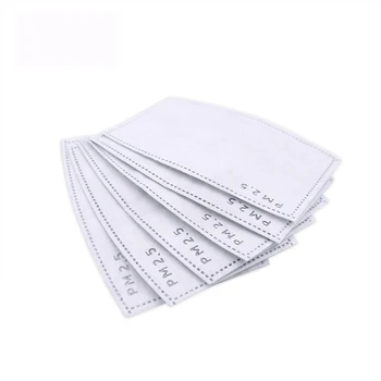 

* Tcare 10pcs 20Pcs 30Pcs 50Pcs 100Pcs/Lot PM2.5 Filter paper Anti Haze mouth Mask anti dust mask Filter paper Health Care