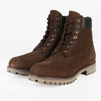 

Timberland Boots men's premium 6 inch dark brown