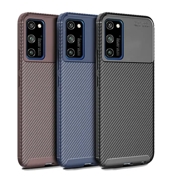

100 pcs For Huawei honor 8X Max Silicone Beetle Solid Color Drop Protection Phone Case For Huawei honor 8X 8C