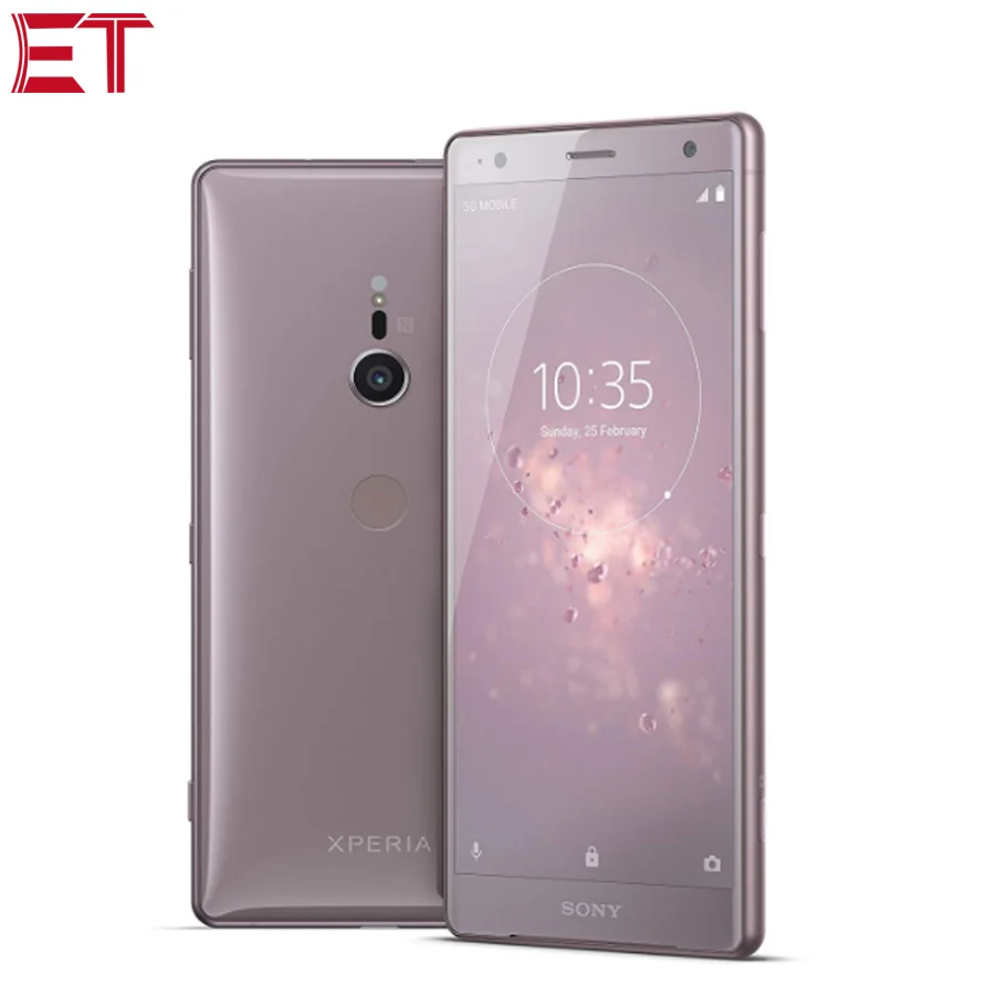 ЕС Версия sony Xperia XZ2 H8266 Dual SIM мобильный телефон 5," 1080x2160p 4 Гб ОЗУ 64 Гб ПЗУ Восьмиядерный nfc-телефон на базе Android