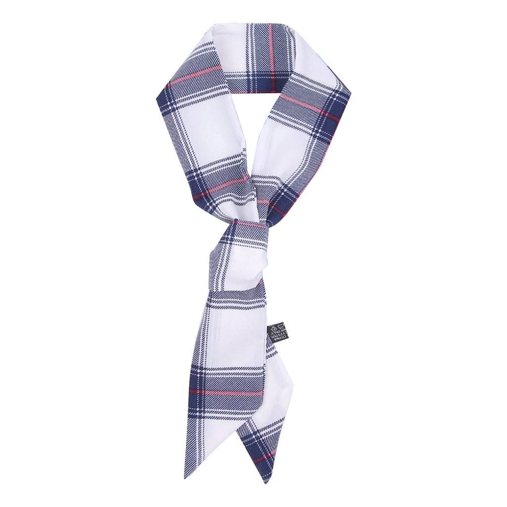 Fashion Women Square Scarf All-match Wraps Elegant Small Vintage Skinny Paid Spring Summer Head Neck Hair Tie Neckerchief 919