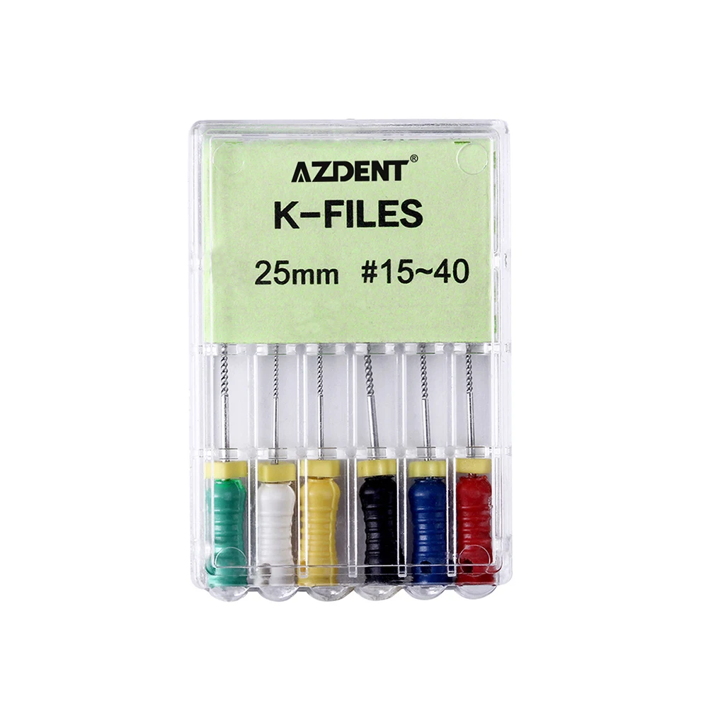 6pcs K-Files 25mm